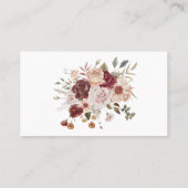 Terra Cotta Green Place Cards プレイスカード (裏面)