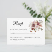 Terra Cotta RSVP card (スタンド正面)