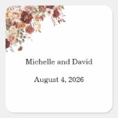 Terra Cotta Wedding, Reception,  スクエアシール (正面)