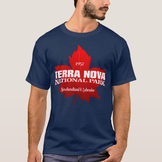 Terra Nova NP （メープルリーフ） Tシャツ (正面)