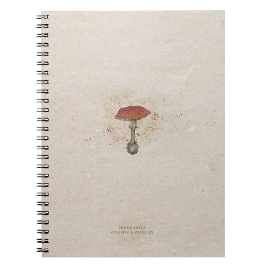 Terra Solta - Foraging & Mycology - notebook ノートブック (正面)