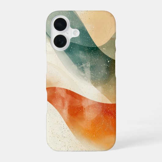 Terra Waves – スマホケース iPhone 16ケース (裏面)
