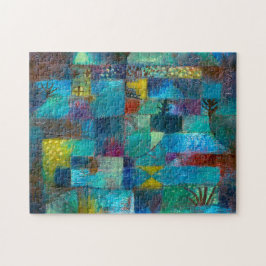 Terraced garden (1920) painting by Paul Klee ジグソーパズル