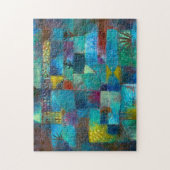 Terraced garden (1920) painting by Paul Klee ジグソーパズル (縦)