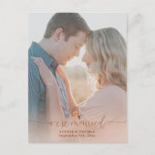 Terracota Folids写真の飛び出しのお知らせ ポストカード (正面)