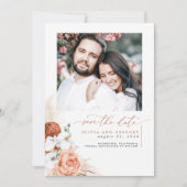 Terracota Pampas Grass日付写真を保存 セーブザデート (正面)