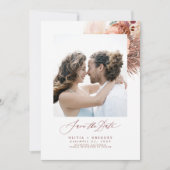 Terracota Pampas Grass日付写真を保存 セーブザデート (正面)