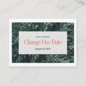 TerracottaとGreenのPostCardを変更 エンクロージャーカード (正面)