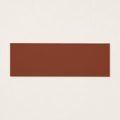 Terracottaエレガントの結婚WebサイトRsvpカード (裏面)