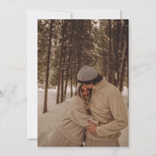 Terracottaフローラ写真Save the Date セーブザデート (裏面)