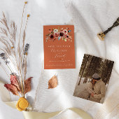 Terracottaフローラ写真Save the Date セーブザデート