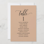 Terracotta座席計画カード（ゲスト名あり） (裏面)