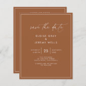 Terracotta日付の保存 (正面/裏面)