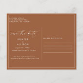 Terracotta日付はがきを保存 (裏面)