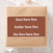 Terracotta標識ラベルシールの置換名 ラベル (インサイチュ)