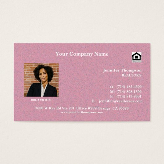 Terracotta素朴名刺の背景 (正面)