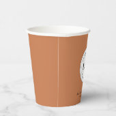 Terracotta追加カスタム会社ロゴパーティー 紙コップ (右)