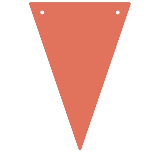 Terracotta  バンティングフラッグ (第2の旗)