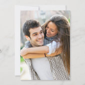 Terracotta 2写真モダン結婚式の日付を保存 セーブザデート (正面)