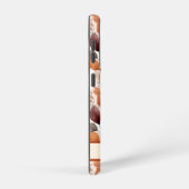 Terracotta and Burgundy Fall Leaves | Boho Autumn Samsung Galaxyケース (右側面)