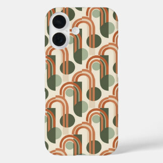 Terracotta Arch Pattern Phone Case iPhone 16ケース