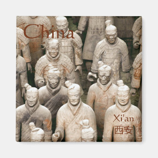 Terracotta-Army in Xi'an / 西安 China マグネット