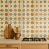 Terracotta Bloom Mediterranean Tile タイル