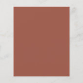 Terracotta business logo qr code instagram チラシ (裏面)