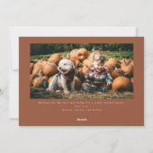 Terracotta Merry Woofmas Dog Christmas  シーズンカード (裏面)