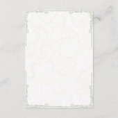 Terracotta Pampas Grass Enclosure Insert エンクロージャーカード (裏面)