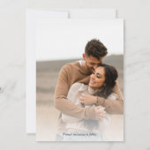 Terracotta Papel Picado写真Save the Date セーブザデート (裏面)