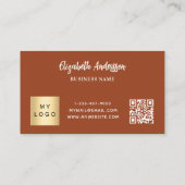 Terracotta qrコードロ企業のゴ ロイヤリティカード (裏面)