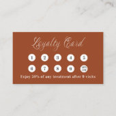 Terracotta qrコードロ企業のゴ ロイヤリティカード (正面)