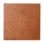 Terracotta red simple rustic  タイル (正面)