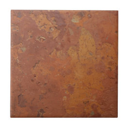Terracotta red simple rustic  タイル
