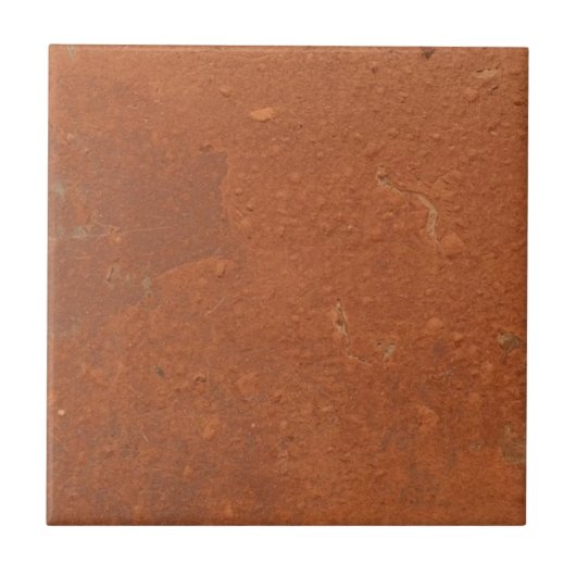 Terracotta red simple rustic タイル (正面)