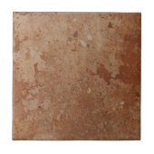 Terracotta red simple rustic  タイル (正面)