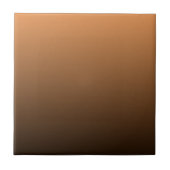 Terracotta Rust to Dark Brown Ombre Gradient タイル (正面)