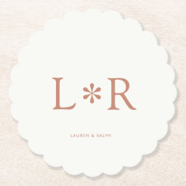 Terracotta | Simple Chic Couple ペーパーコースター