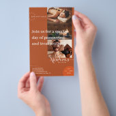 Terracotta Spa Massage Wellness Center Sale Flyer チラシ (ハンドル)