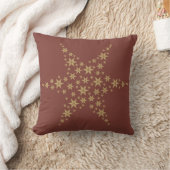 Terracotta Star Christmas Harmony Pillow クッション (ブランケット)