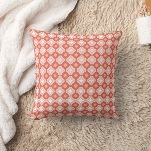 Terracotta Throw Pillow クッション (ブランケット)