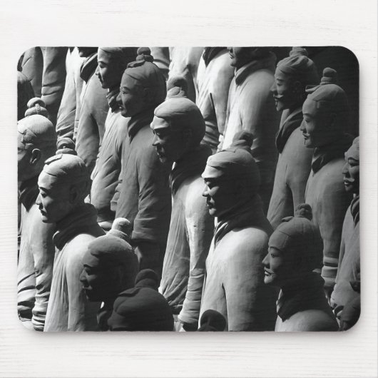 Terracotta Warriors Xian中国写真 マウスパッド (正面)