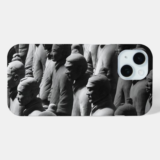 Terracotta Warriors Xian中国写真 Case-Mate iPhoneケース (裏面 (横))