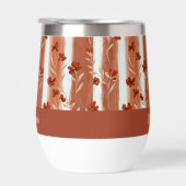 Terracotta Wildflower Monogram Boho (右面)