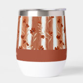 Terracotta Wildflower Monogram Boho  (左面)