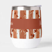 Terracotta Wildflower Personalized Boho  (左面)