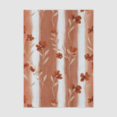 Terracotta Wildflower Stripe 薄葉紙 (正面)