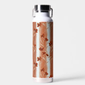 Terracotta Wildflower Stripe Insulated Bottle ウォーターボトル (正面)