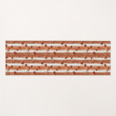 Terracotta Wildflower Stripe Yoga Mat ヨガマット (正面(横))